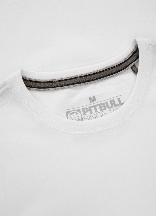 Koszulka męska T-Shirt Pitbull Small Logo biała