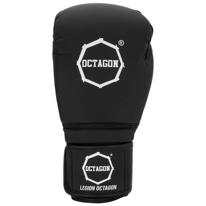 Rękawice bokserskie Octagon Skaj Mat czarne