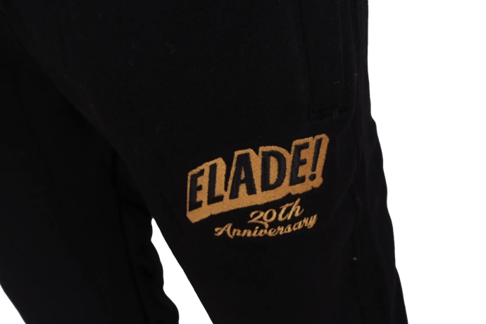 Spodnie dresowe męskie Elade Anniversary czarne