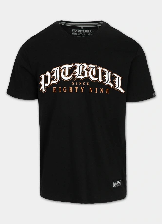 Koszulka męska T-Shirt Pit Bull Tattoo czarna