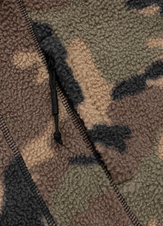 Bluza męska polarowa rozpinana Pit Bull Joyner woodland camo