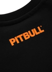 Bluza męska Pitbull Pit Bull Orange Dog 24 crewneck czarna