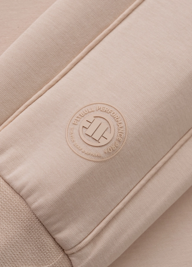 Bluza damska z kapturem Pitbull Discovery beżowa