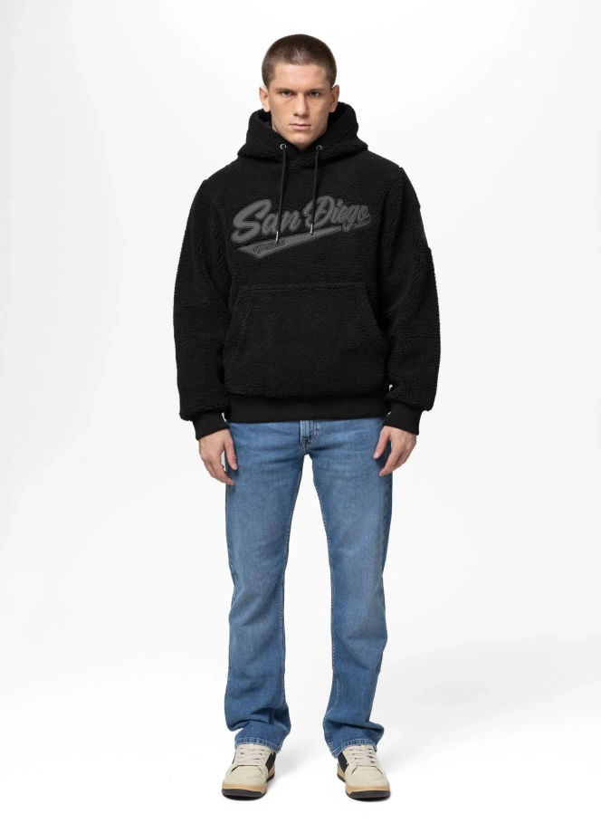 Bluza męska z kapturem Pit Bull Galaxy czarna