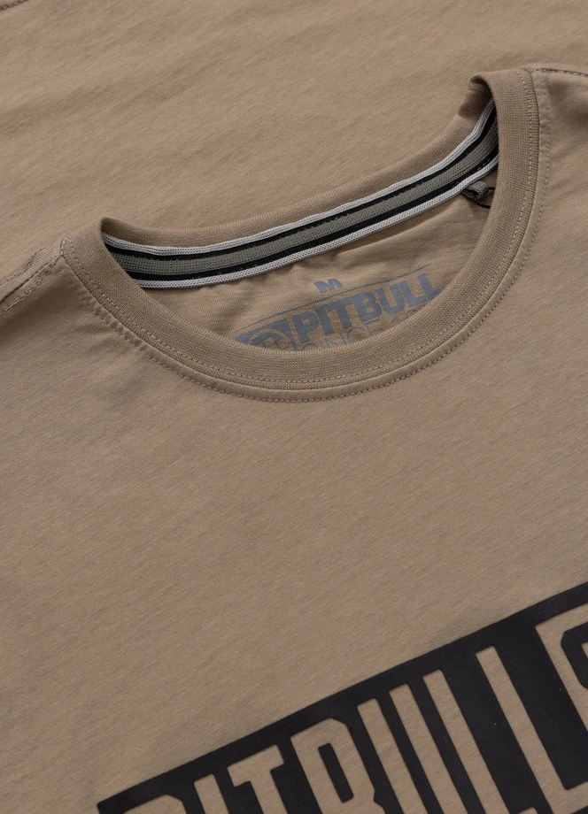 Koszulka męska T-Shirt Pit Bull Pitbull Eighty Nine Dog 25 beżowa