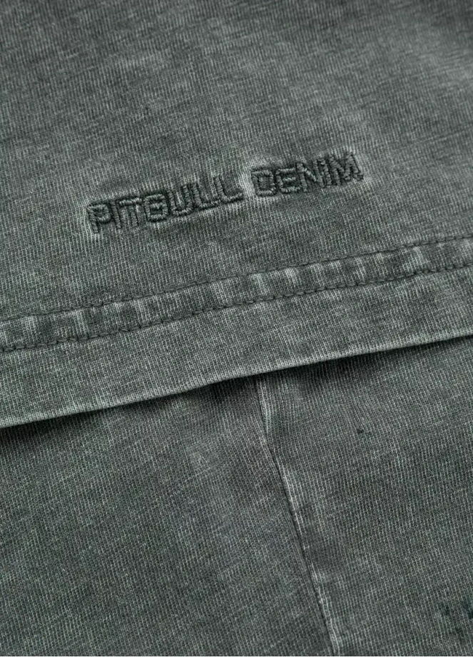 Koszulka męska T-Shirt Pit Bull Pitbull Denim Washed Born In 1989 grafit