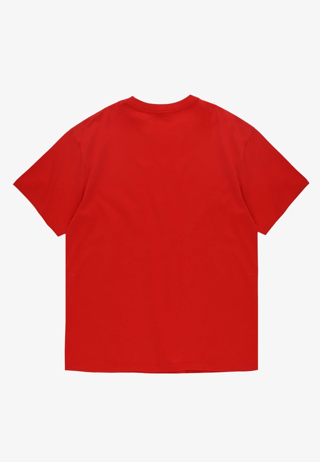Koszulka męska t-shirt Prosto Small Shield czerwona