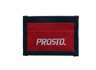 Etui na karty Prosto Klasyk Jeff card holder navy/red