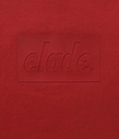 Bluza Elade Box Logo 3D crewneck red