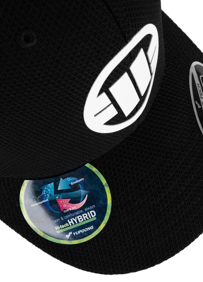 Czapka z daszkiem Snapback Pit Bull Hybrid Logo czarna