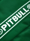 Bluza męska rozpinana Pitbull Pit Bull Tape Logo 24 Trackjacket zielona