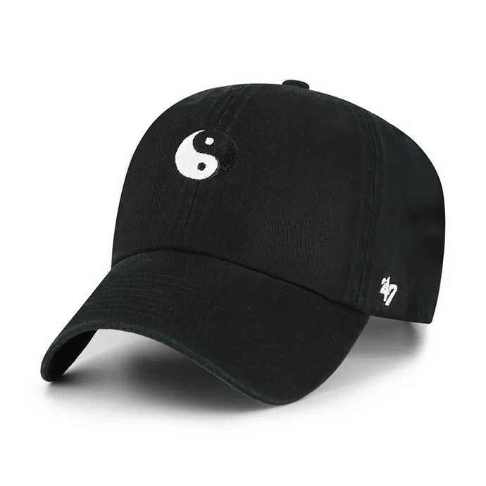 Czapka z daszkiem 47 Brand Smiley Base Runner Icon Clean Up czarna