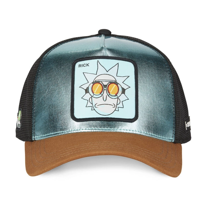 Czapka z daszkiem Capslab Rick niebiesko/brązowo/czarna