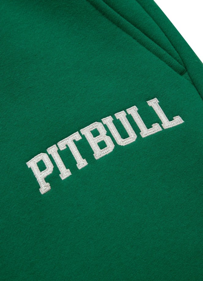 Spodnie dresowe damskie oversize Pitbull Pit Bull Tyrian zielone