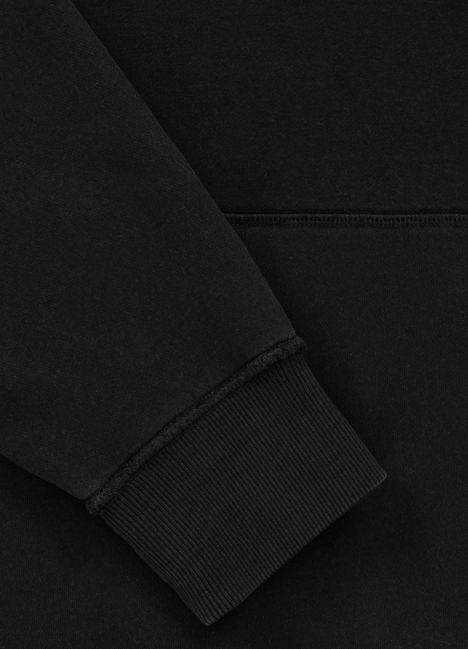 Bluza męska z kapturem Pit Bull Orlando ciemno grafitowa