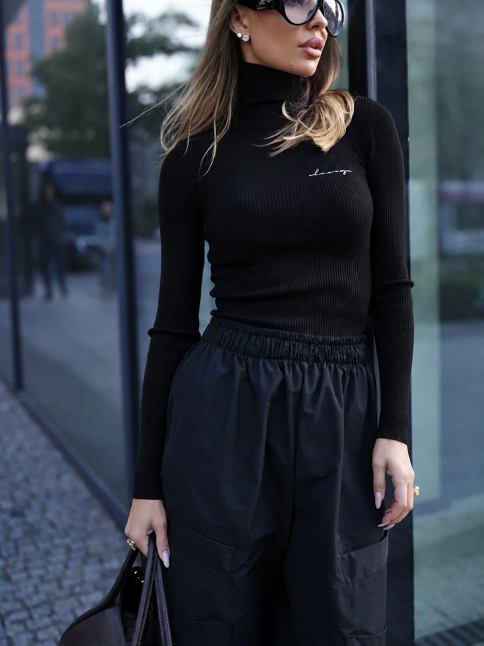 Sweter damski Olavoga BLEMEDO czarny