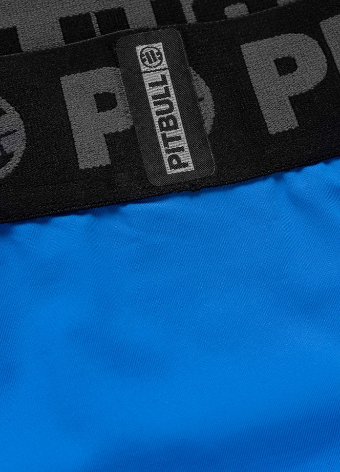 Spodenki sportowe legginsy Pit Bull Performance Pro+ Runway niebieskie
