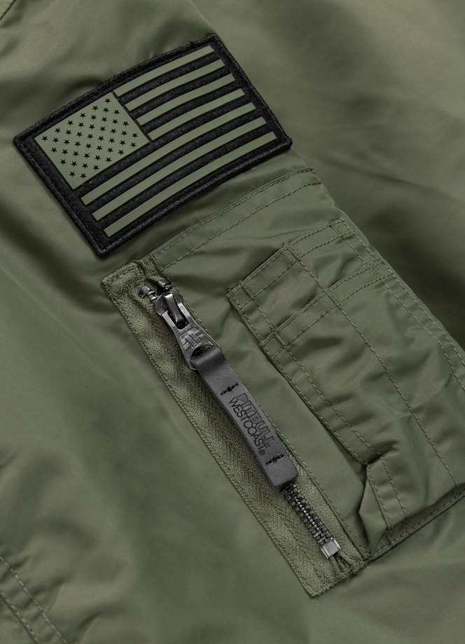 Kurtka zimowa męska Pit Bull Bomber Encino 25 zielona