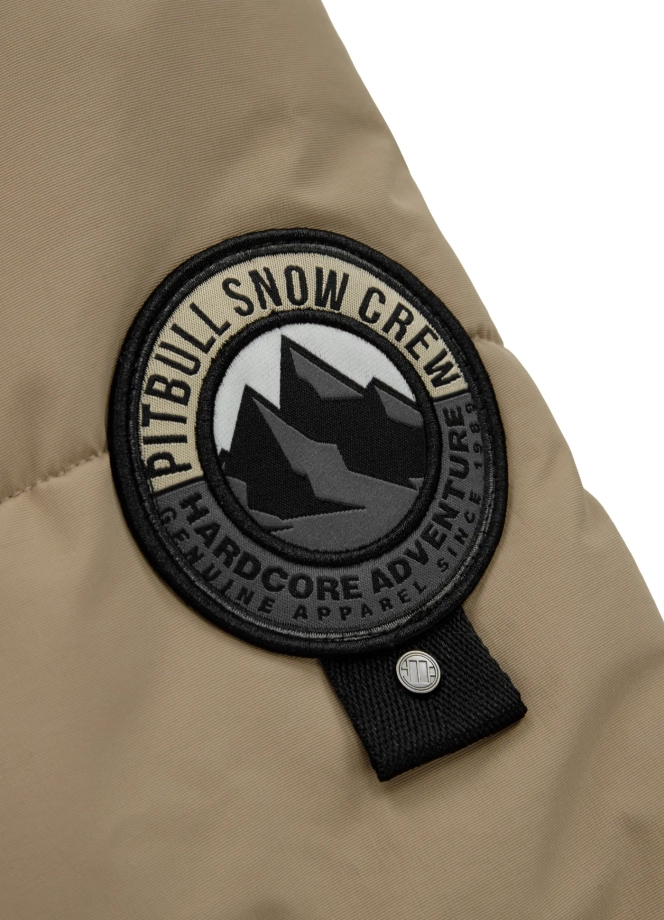 Kurtka zimowa męska Pit Bull Taurus Jacket beżowa
