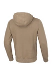 Bluza męska z kapturem Pitbull Pit Bull Small Logo 24 ZIP hooded beżowa