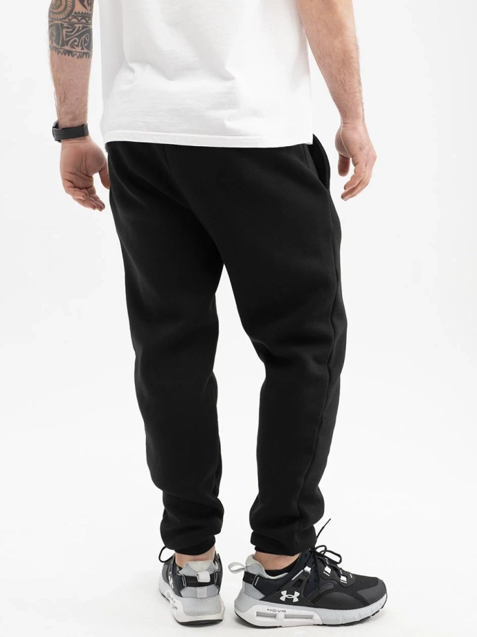 Spodnie dresowe męskie Jigga Wear Name Patch czarne