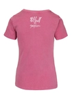 Koszulka damska T-shirt Pit Bull DoubleTrouble sprany różowy