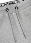 Spodnie męskie dresowe Pit Bull Small Logo Pit Bull Premium Pique szare