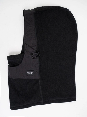 Kominiarka polarowa Prosto Hood Fleece czarna