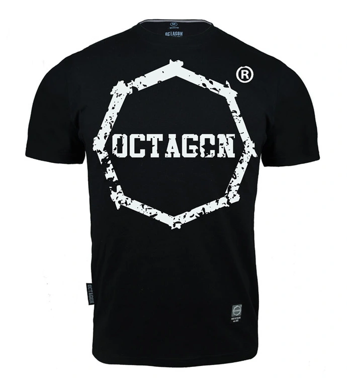 Koszulka męska T-shirt Octagon Zęby czarna