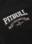 Bluza męska z kapturem Pitbull Pit Bull Troublemaker ZIP czarna