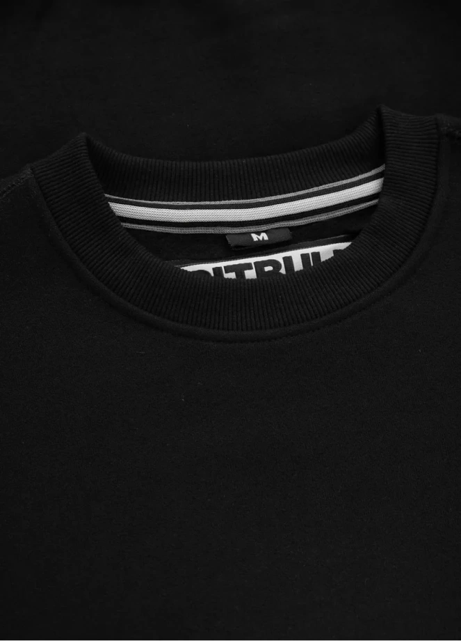 Bluza męska Pitbull Pit Bull Small Logo 24 crewneck czarna