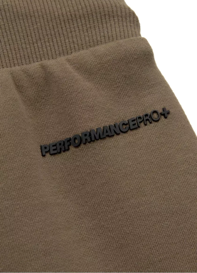 Spodenki szorty dresowe męskie Pit Bull Saturn Pitbull brązowe