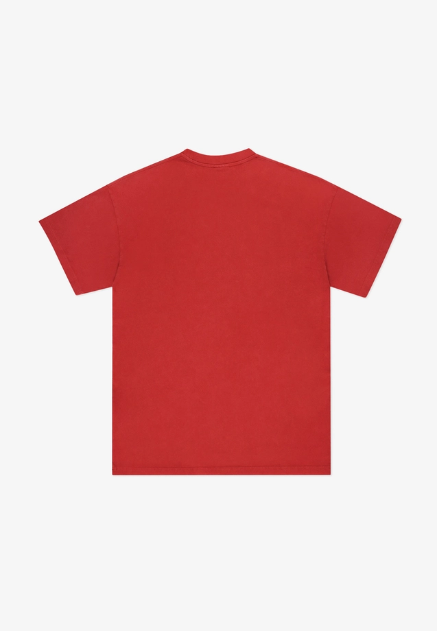 Koszulka męska t-shirt Prosto Athletic czerwona