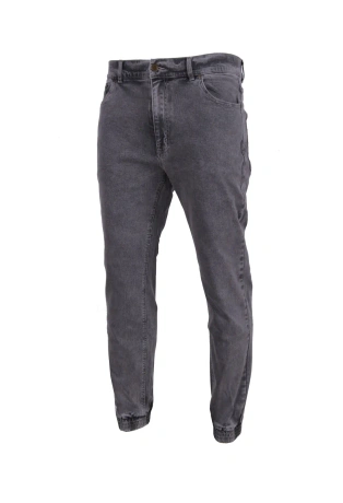 Spodnie męskie jogger jeans Prosto Klasyk Irres 24 szare