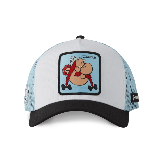 Czapka z daszkiem Capslab Obelix biało/niebiesko/czarna