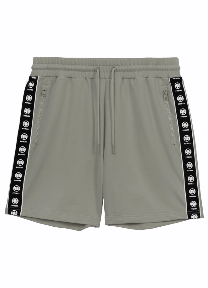 Spodenki szorty dresowe męskie Pitbull Pit Bull Tape Nugget dusty salvia