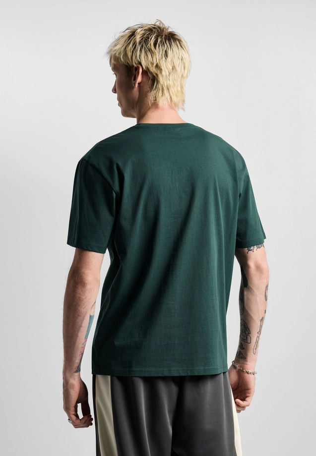 Koszulka męska t-shirt Prosto Pneumatic zielona