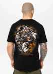 Koszulka męska T-Shirt Pit Bull Tattoo czarna