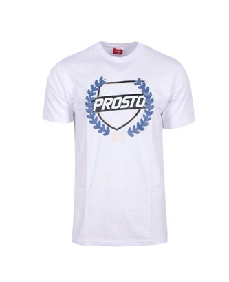 Koszulka męska t-shirt Prosto Klasyk Laurcy biała