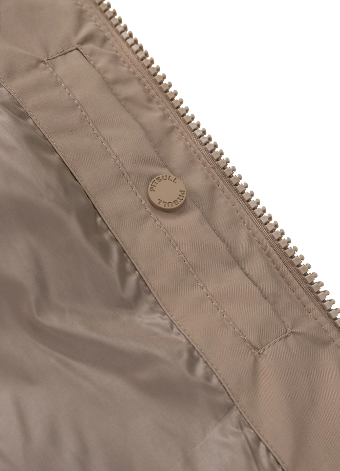 Kurtka zimowa męska Pit Bull Duncan Hooded Jacket beżowa