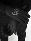 Rękawiczki zimowe Środowisko Miejskie Softshell Laur Touch Screen czarne