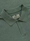 Koszulka męska Polo Pitbull Pique Small Logo Washed zielona