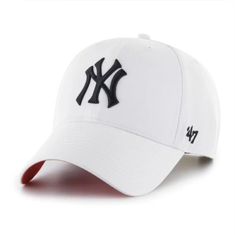 Czapka z daszkiem 47 Brand New York Yankees White Paradigm Under biała