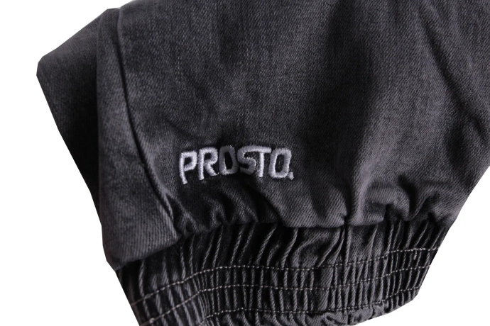 Spodnie męskie jogger jeans Prosto Klasyk Irres 24 szare