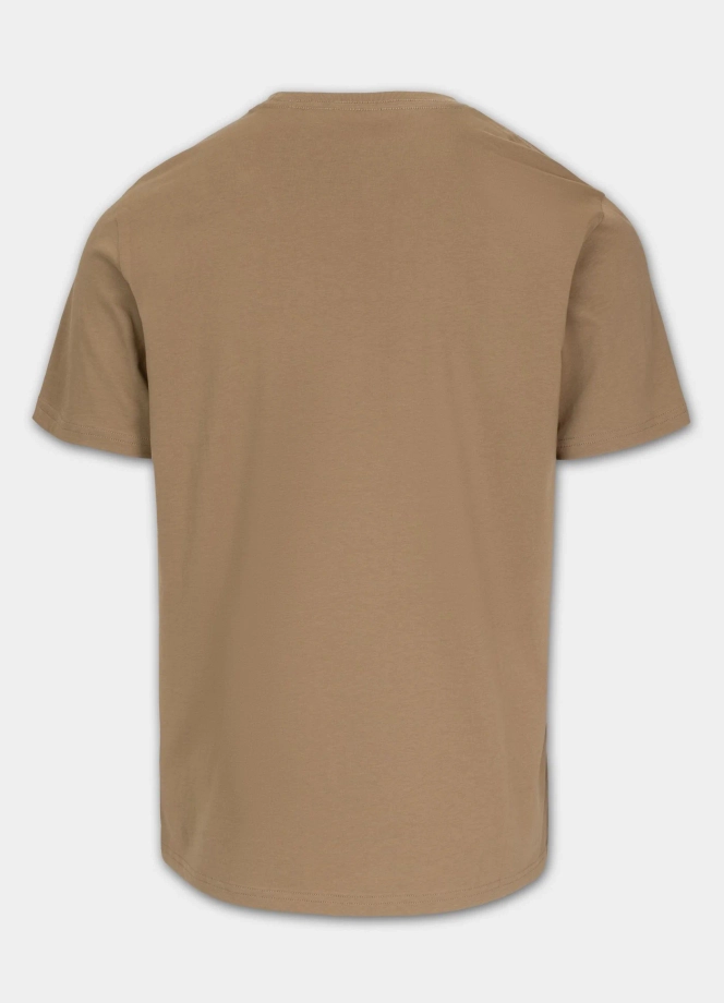 Koszulka męska T-Shirt Pitbull West Coast Norton brązowa