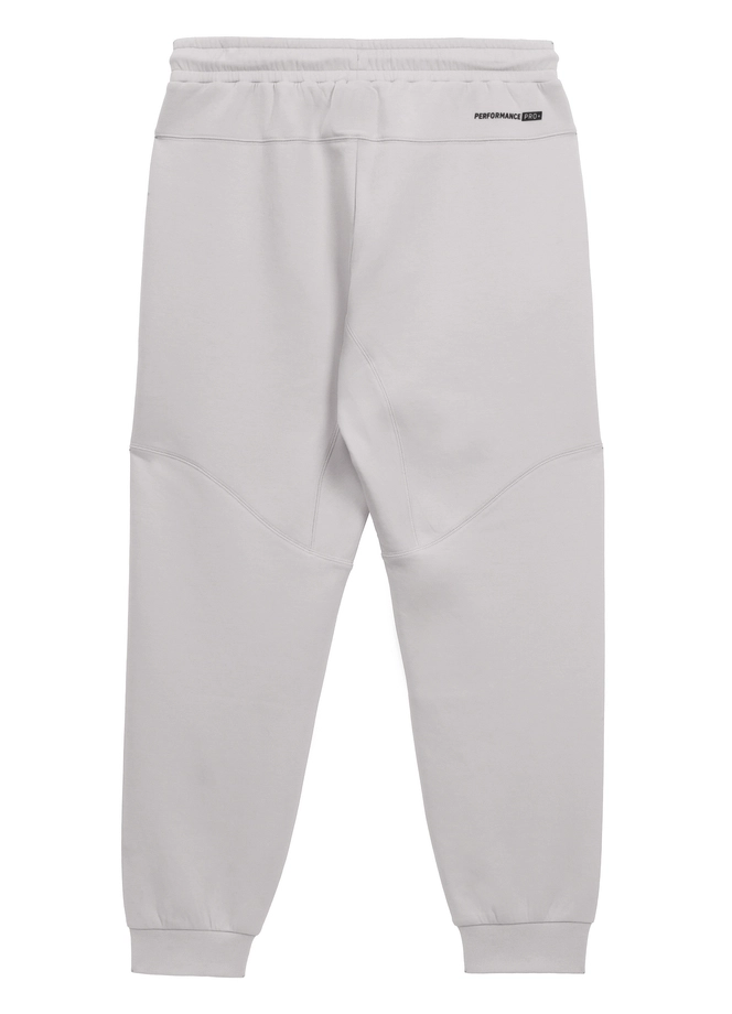 Spodnie męskie dresowe Pitbull Pit Bull Dogwood Pocket złamana biel