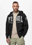 Bluza męska rozpinana z kapturem Pit Bull Norton czarna