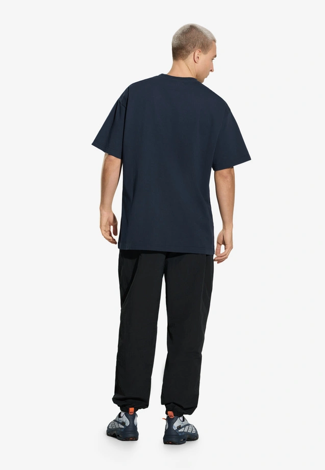 Koszulka męska t-shirt oversize Prosto Graffiti granatowa