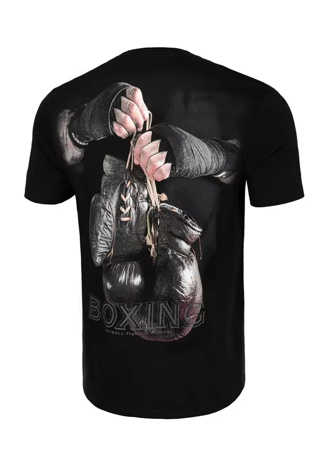 Koszulka męska T-Shirt Pit Bull Boxing FD czarna