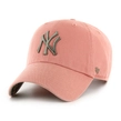 Czapka z daszkiem 47 Brand New York Yankees Sedona Pink Ballpark Camo Clean Up różowa
